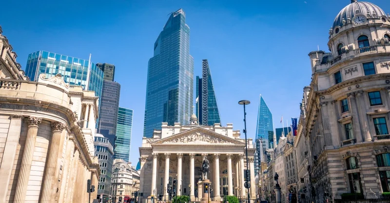City of London day time scene
