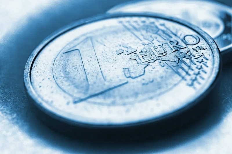 One euro coin