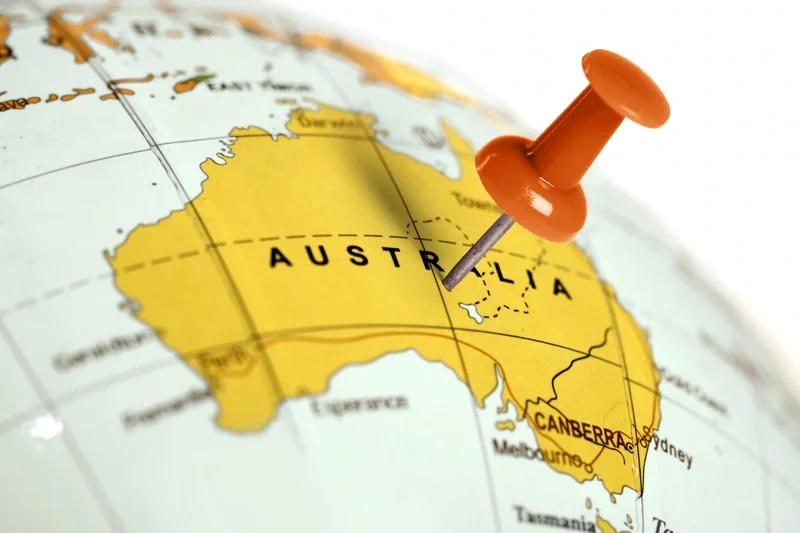 Map of Australia