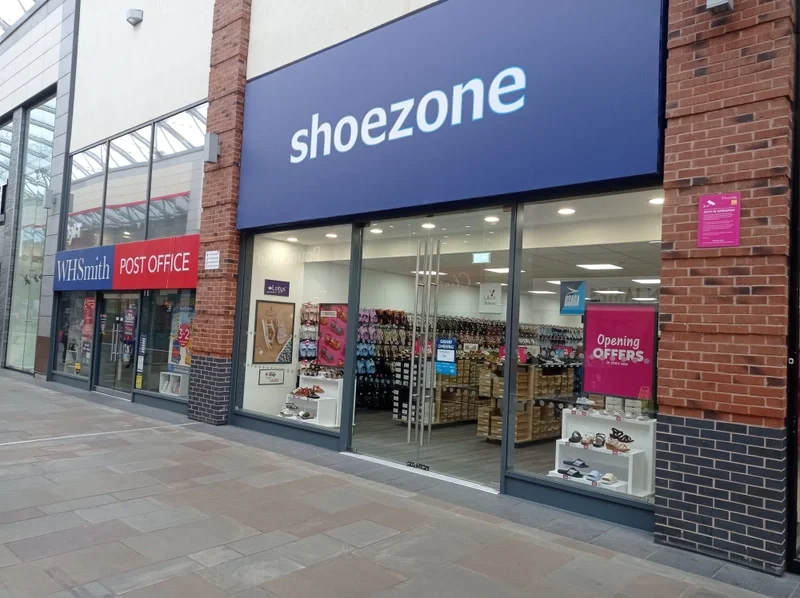 A Shoe Zone store in Wakefield