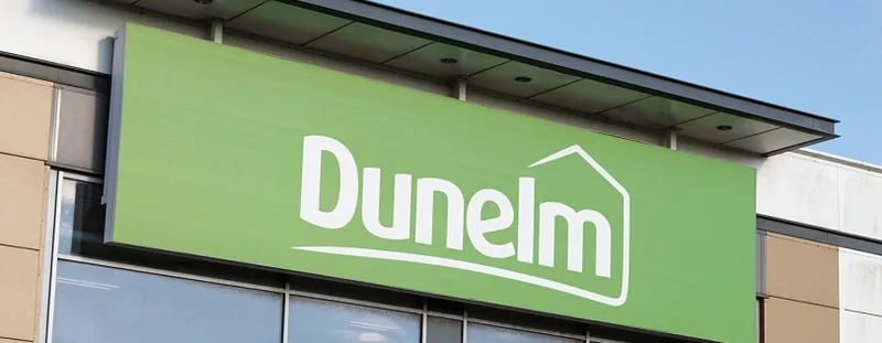 Dunelm store fascia