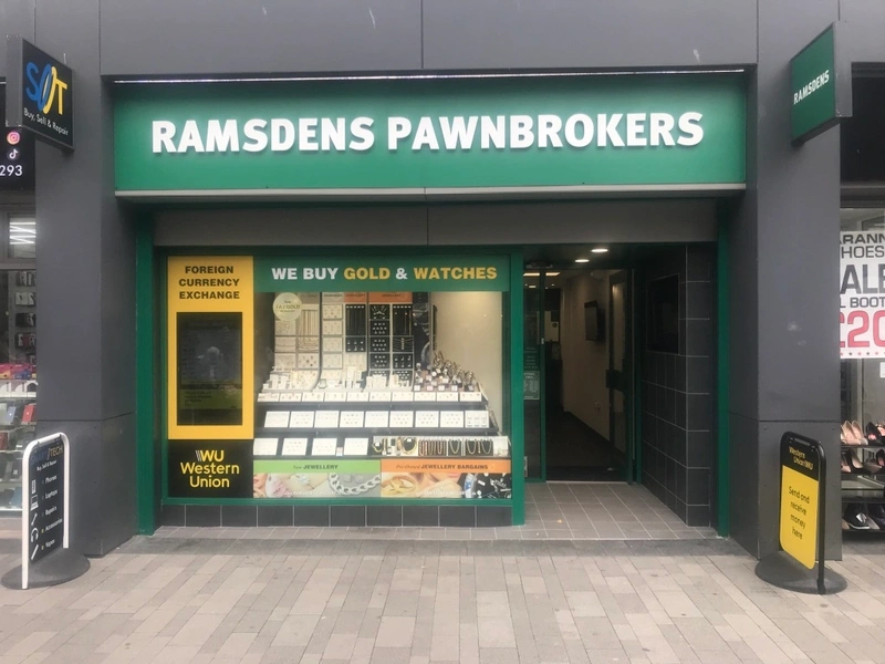 Ramsdens jewellery clearance shop