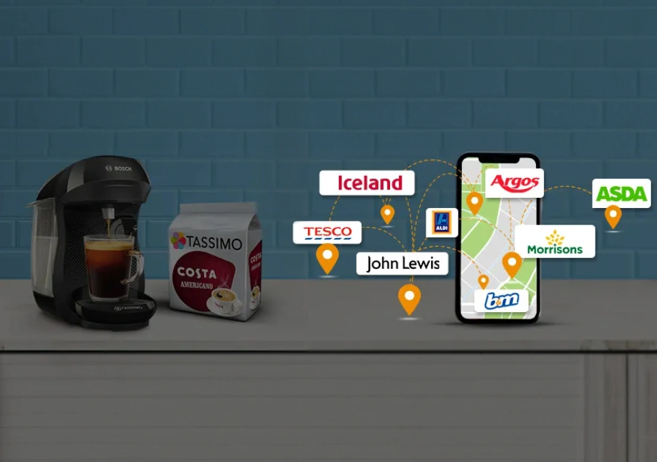 TASSIMO Resellers in the UK Stores in UK TASSIMO