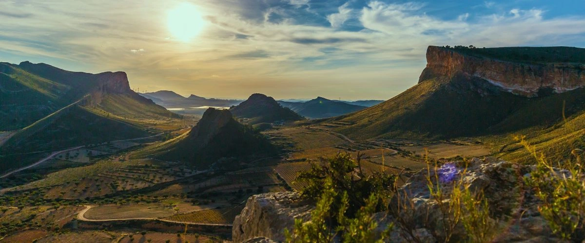 Atardecer Peña Rubia y Graja - Jumilla