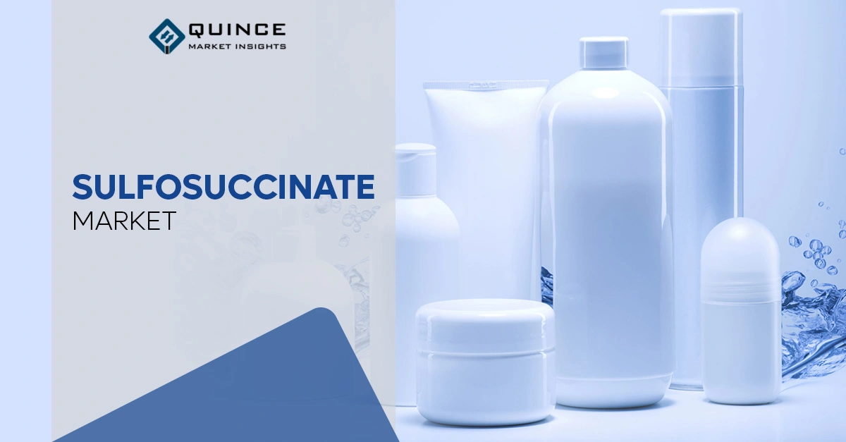 High Demand for Personal Care Products and Cleaning Agents Projected to Drive the Sulfosuccinate Market