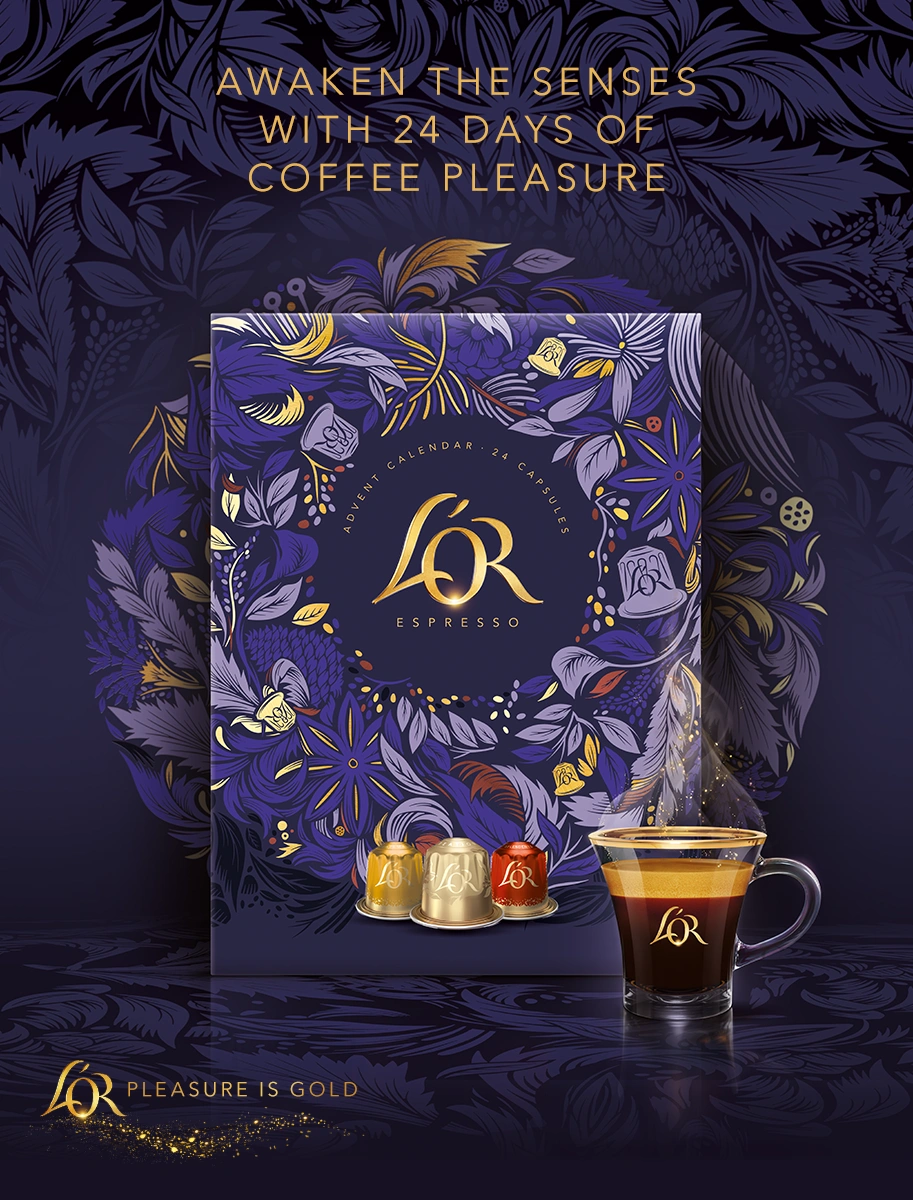 Purchase the L’OR Espresso coffee pod Advent calendar