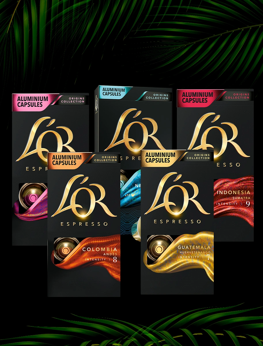 L'OR coffee packs