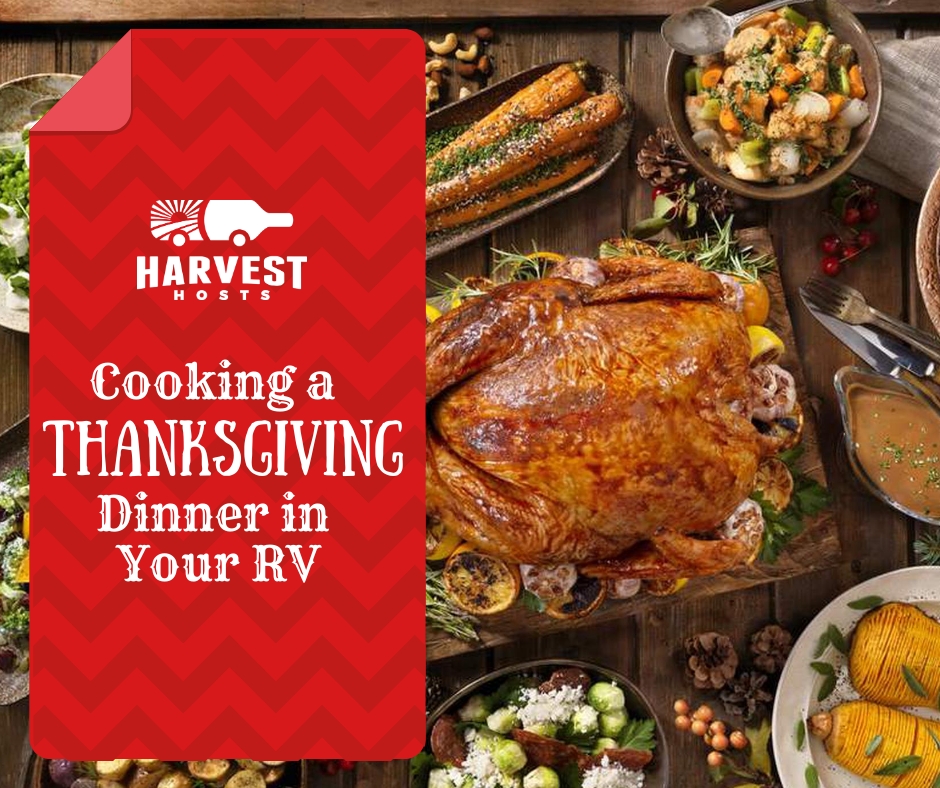 Cooking a Thanksgiving Dinner in your RV