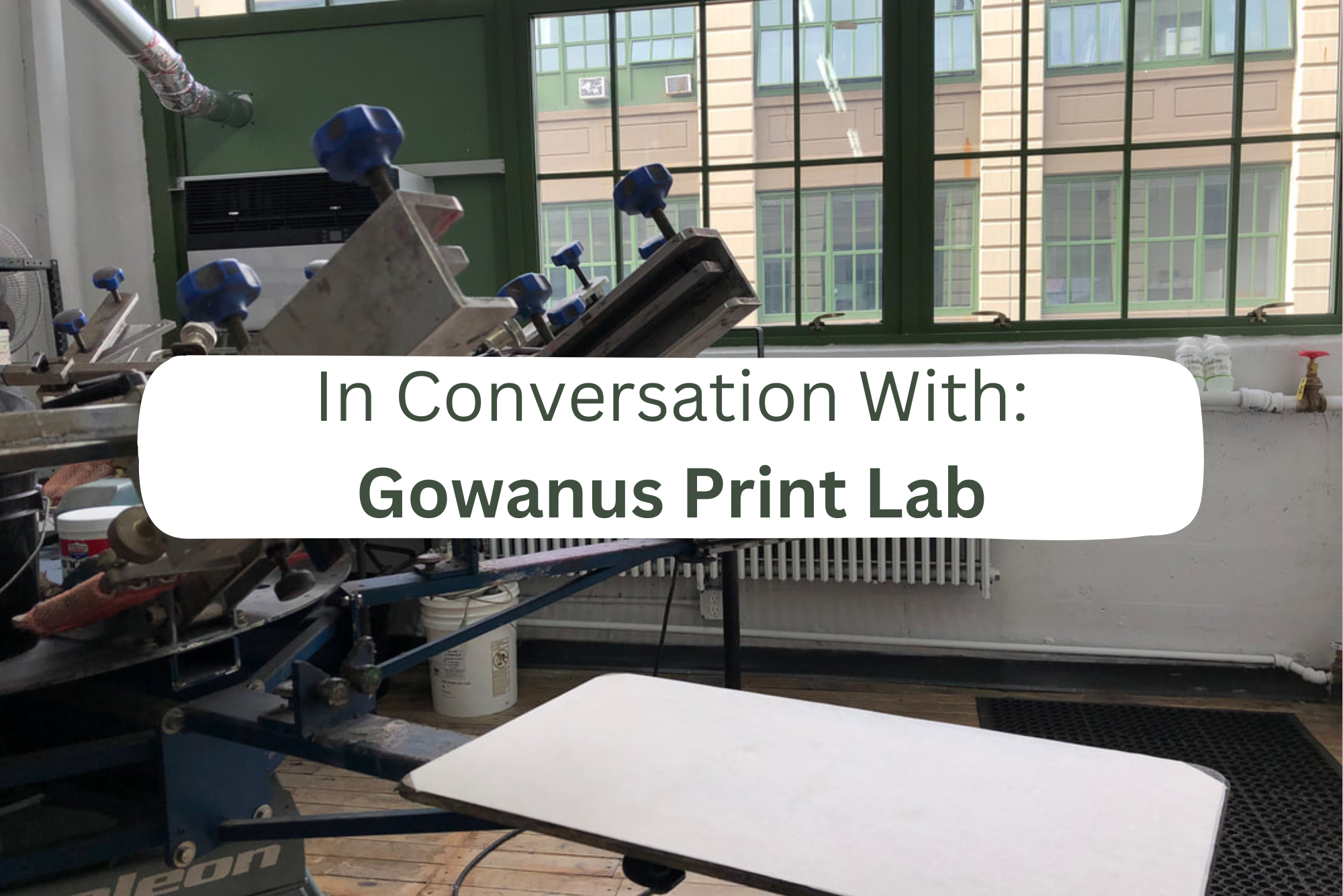 A peek behind the screen with our interview with Gowanus Print Lab in Brooklyn’s Industry City. We discuss the creative process, techniques, and the equipment used in this print style. Whether you’re a printing enthusiast or a curious learner, discover more about the magic of screenprinting. 