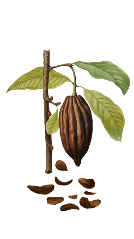 Illustration of Cocoa Shells