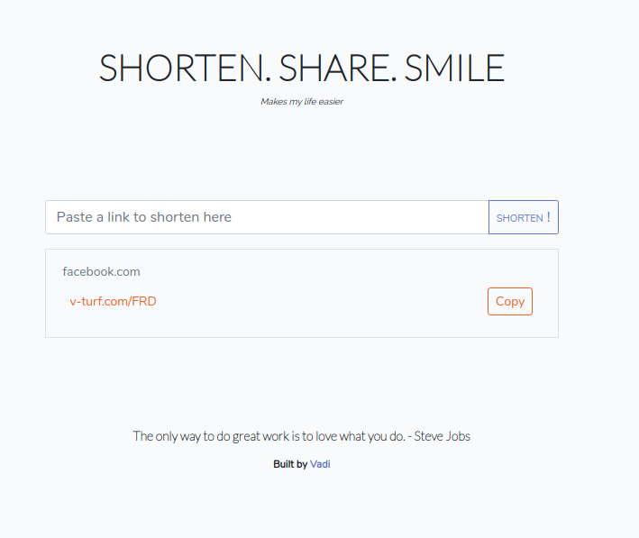 URL Shortener