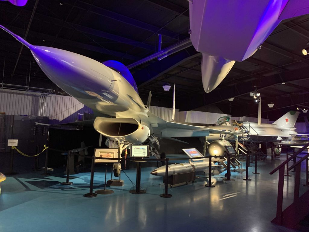 This museum features dozens of exhibits on early flights, space exploration, modern aviation, and more.