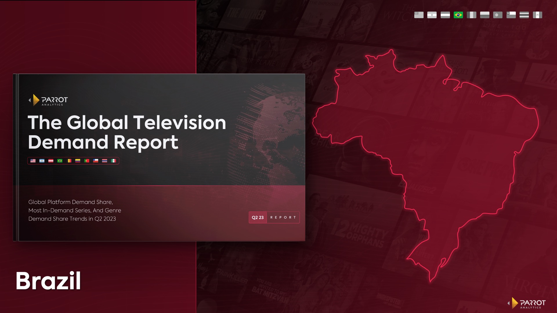 Brazil television and streaming market share analysis Q2 2023: TV