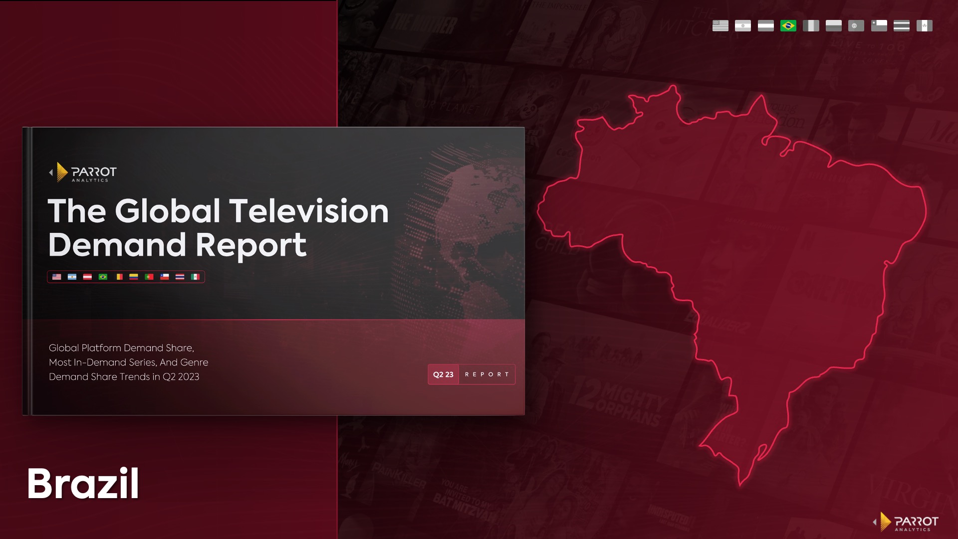 Brazil television and streaming market share analysis Q2 2023: TV Globo,  Netflix, HBO, CBS and Record TV