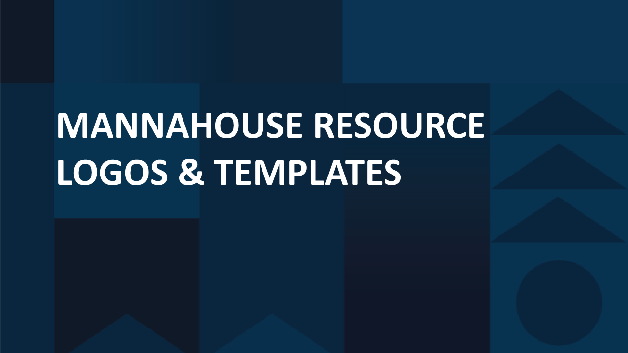 Mannahouse Resource Logos & Templates