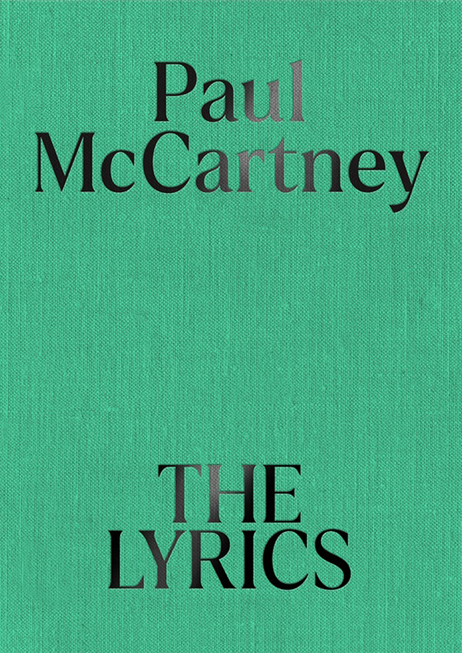 Paul McCartney Books The Lyrics 1956 to the Present