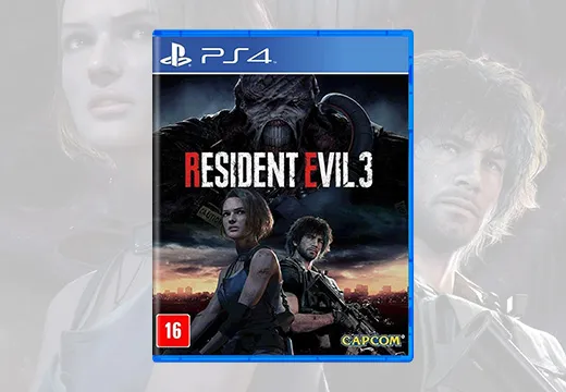 Imagem do produto RESIDENT EVIL 3 PS4 - Físico em Kabum