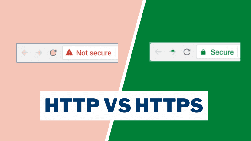 The difference between HTTP and HTTPS