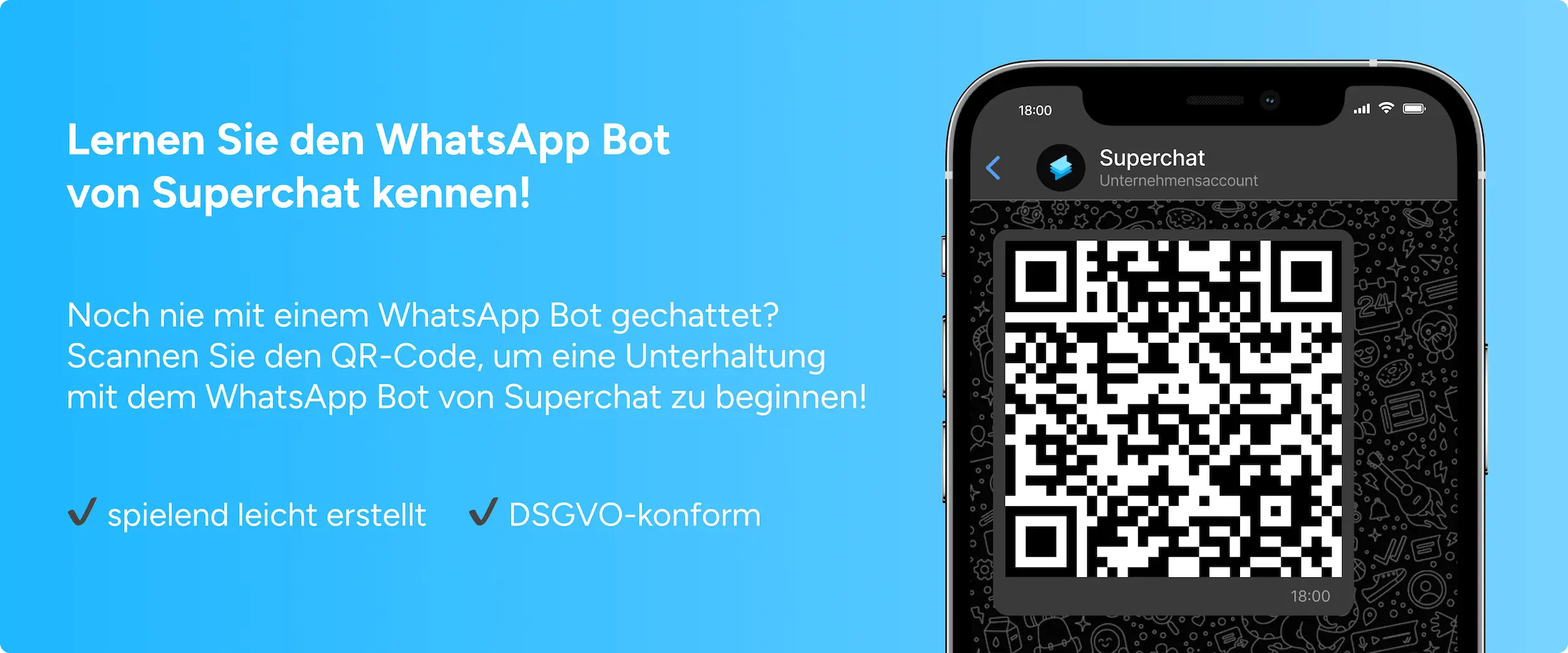 WhatsApp Bot Banner - Generic - Deutsch.webp