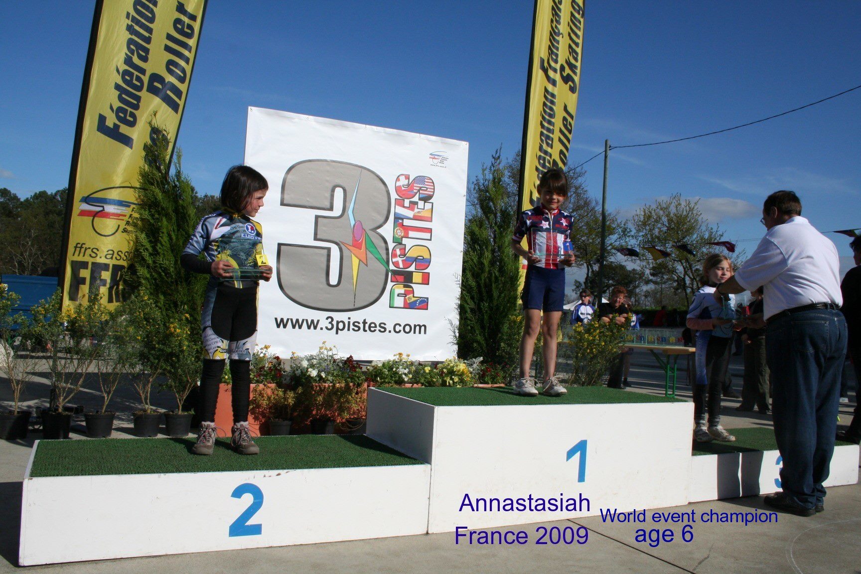 2009 France. Annastasiah 1st place. Les 3 Pistes.