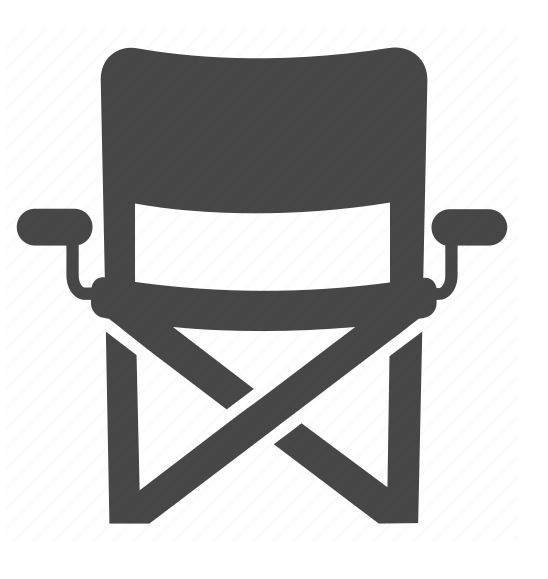 Icon kostenlose Campingstühle.