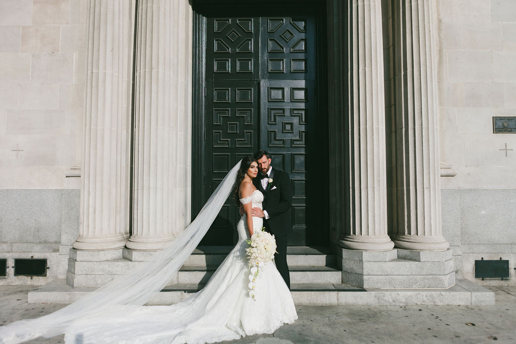 Loren + Douglas’ Spring DTLA Wedding