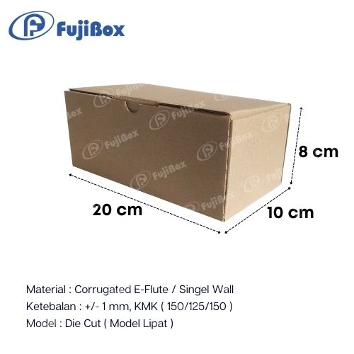 FUJIBOX DUS KARTON | CORRUGATED 10 x 20 x 8 | KARDUS BOX TEBAL