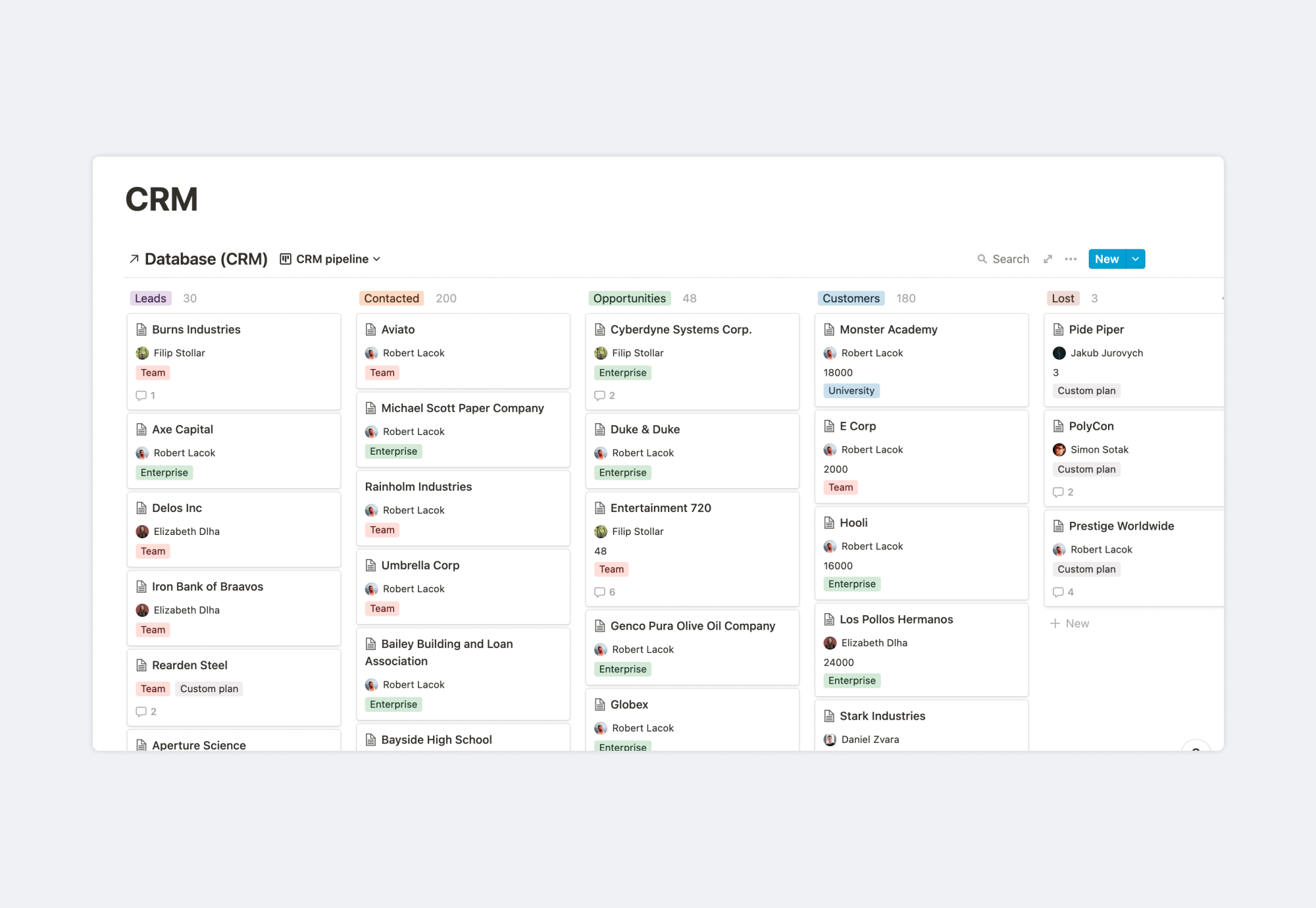 How to create a product-led growth CRM in Notion