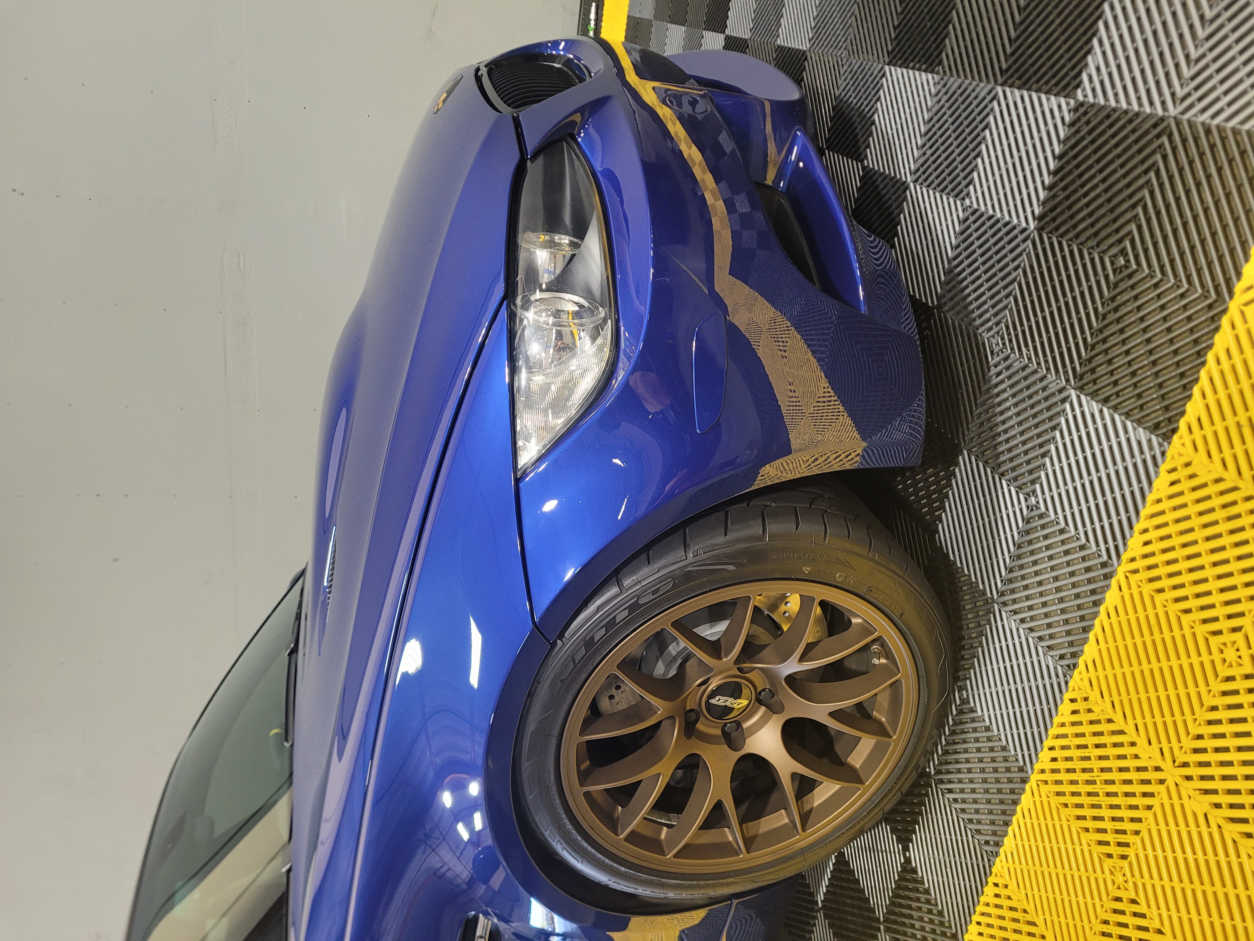 Interlagos Blue E90 M3 In for PPF