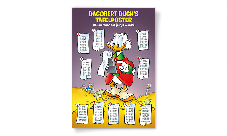 Dagobert Duck's Tafelposter / De grote DT-poster
