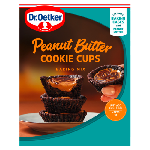 Dr. Oetker Peanut Butter Cookie Cups Baking Mix 240g Mixes Dr. Oetker