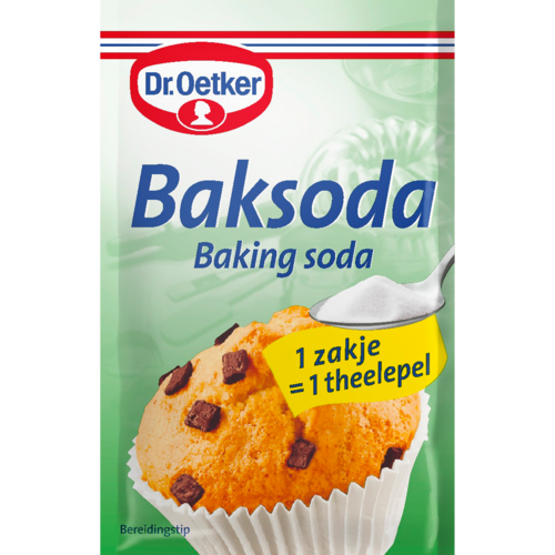 Baksoda (Baking soda) Bakpoeder en Baksoda Dr. Oetker