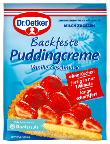 Backfeste Puddingcreme - Tortencremes &amp; Puddingcreme | Dr. Oetker