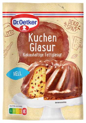 Kuchenglasur Hell - Glasuren | Dr. Oetker