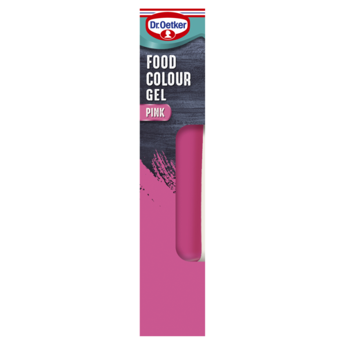Extra Strong Pink Gel Food Colour Food Colours Dr. Oetker