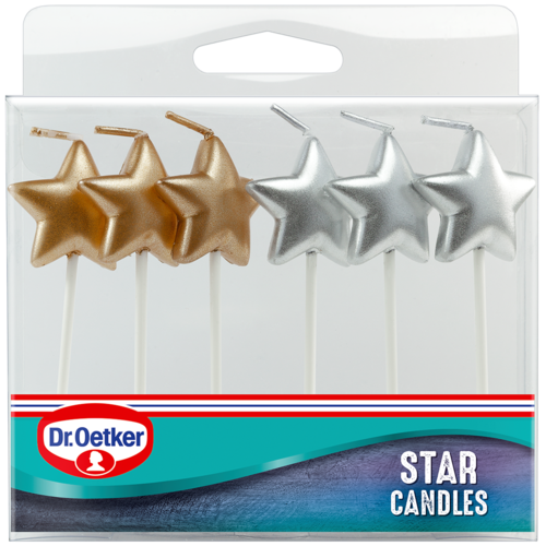 Star Candles Candles Dr. Oetker