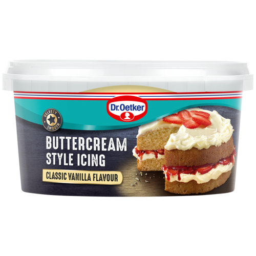 Classic Vanilla Buttercream Style Icing Decorating Icings Dr. Oetker