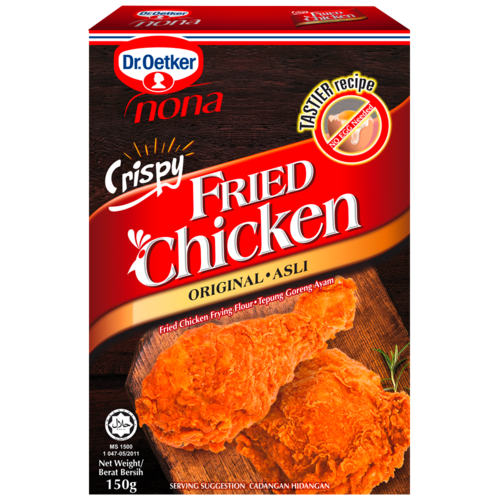 Fried Chicken Flour Original Products Dr. Oetker