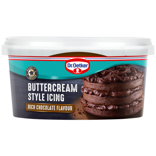 Rich Chocolate Buttercream Style Icing Decorating Icings Dr. Oetker