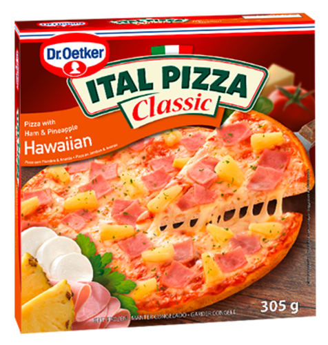 Hawaiian 305 g - Ital Pizza Classic | Dr. Oetker