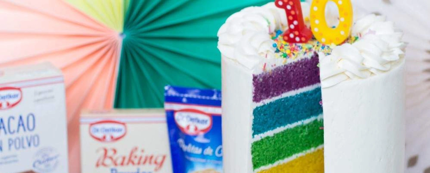 Colorantes Rainbow Cake