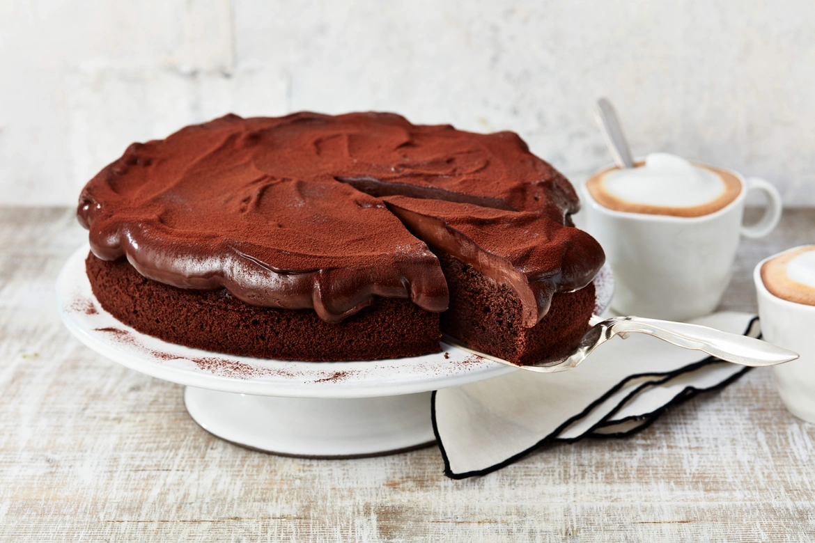 Saftig sjokoladekake med rødbeter
