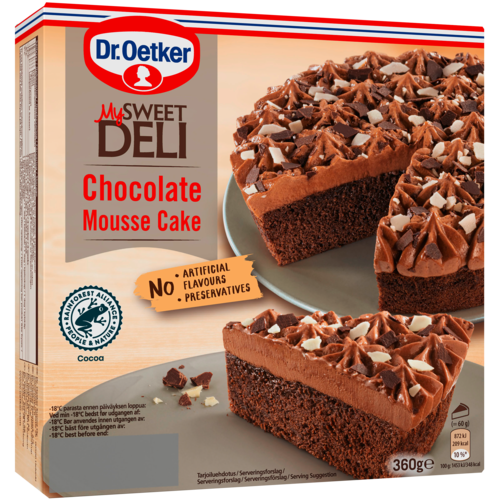 Chocolate Mousse Cake Produkter Dr. Oetker