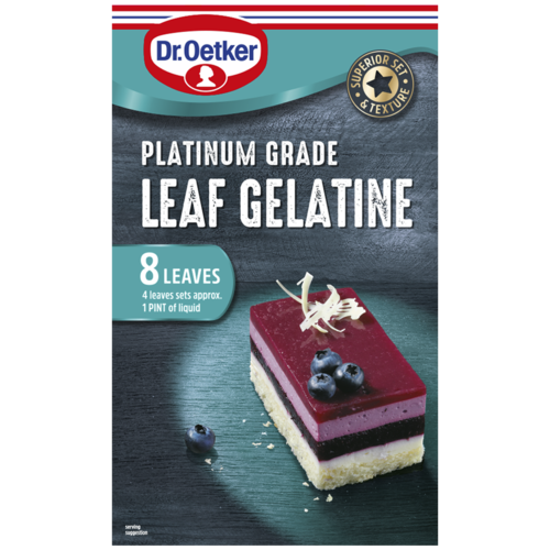 Platinum Grade Leaf Gelatine Products