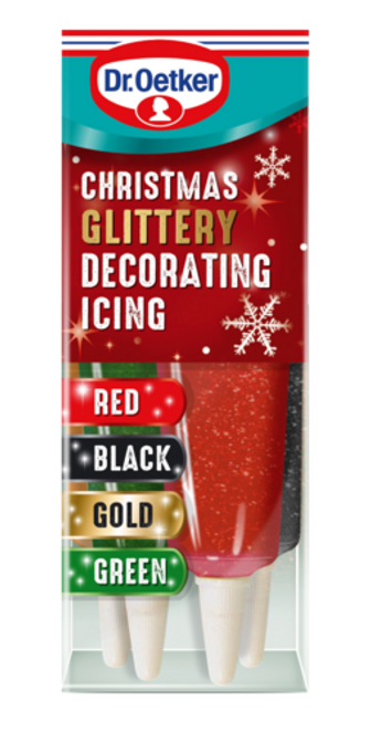 Christmas Glittery Writing Icing - Products