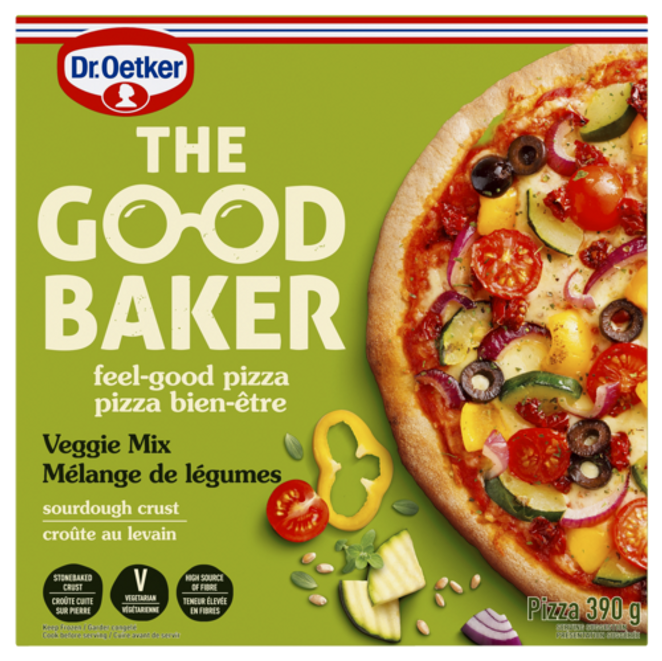 The Good Baker - Veggie Mix Pizza - Products