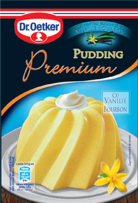 Premium Pudding Vanilie Bourbon