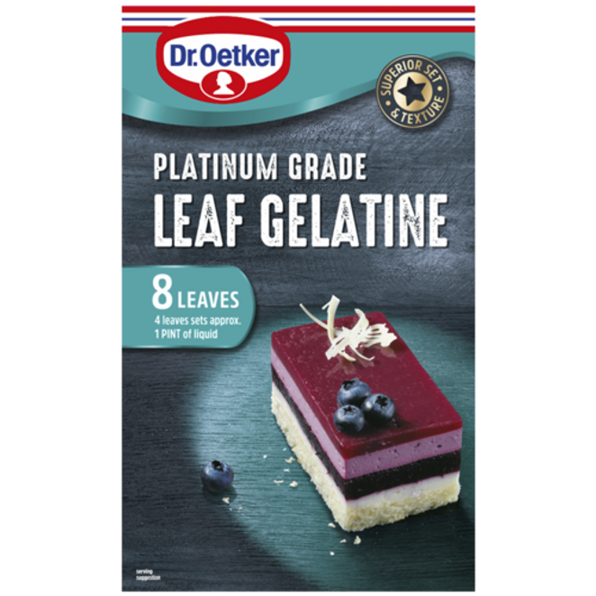 Platinum Grade Leaf Gelatine Products
