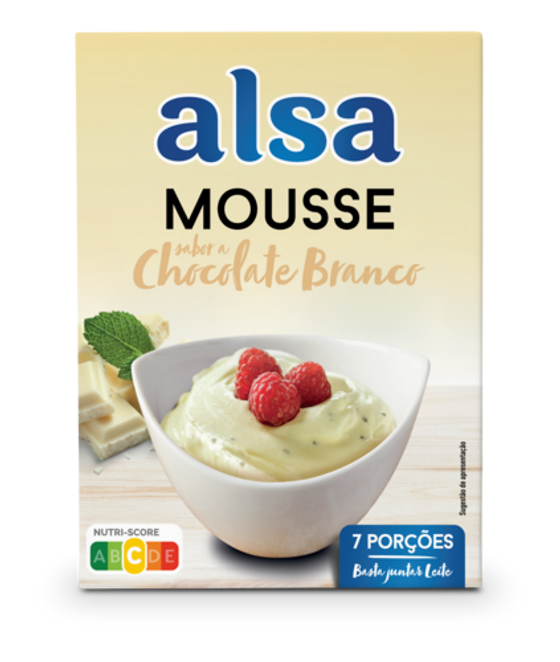 Mousse Chocolate Branco - Produtos | Undefined