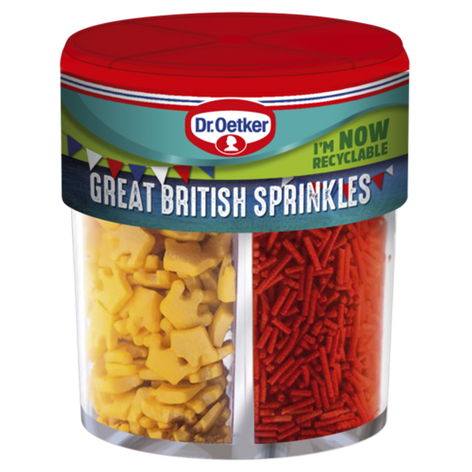 Great British Sprinkles Mix 4 Cell 4x74g - Products